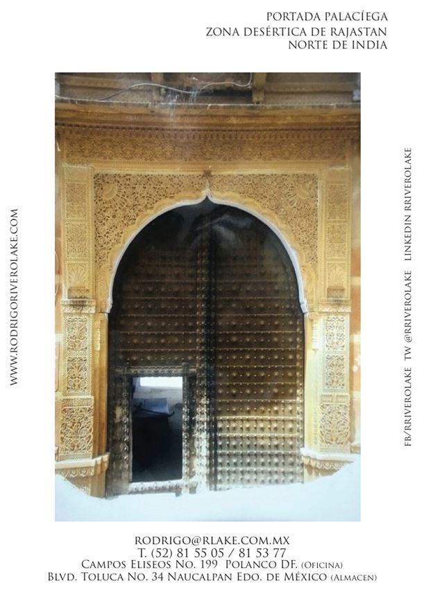 Miscellaneous   - Stone Arch (façade) from Rajasthan, North of India.  | MasterArt